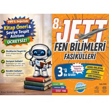 Ünlüler Karması Lgs Jett Fen Bilimleri Fasikül   + 199 Tl Seviye Tespit ve Kitap Öneri Asistanı Hediye (Yeni Baskı)