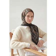 Silk Home Viskon Velora Eşarp Dört Mevsim Ekose Desen