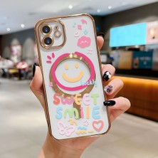 Ucuc iPhone 12 Uyumlu Şeffaf Arka Yüzeyli Manyetik Darbeye Dayanıklı Silikon Kılıf