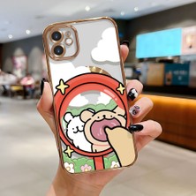 Ucuc iPhone 11 Uyumlu Şeffaf Arka Yüzeyli Manyetik Darbeye Dayanıklı Silikon Kılıf