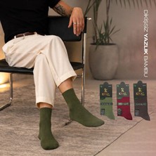 Kral Socks 3 Çift Erkek Bambu Dikişsiz Soket Çorap