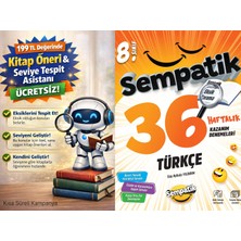 Ünlüler Karması Lgs Sempatik 36 Haftalık Türkçe Deneme + 199 Tl Seviye Tespit ve Kitap Öneri Asistanı Hediye (Yeni Baskı)