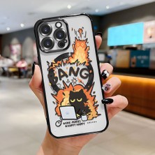 Ucuc iPhone 14 Pro Max Uyumlu Şeffaf Arka Yüzeyli Manyetik Darbeye Dayanıklı Silikon Kılıf
