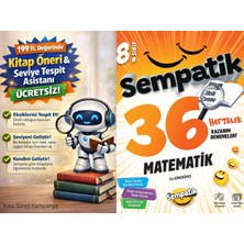 Ünlüler Karması Lgs Sempatik 36 Haftalık Matematik Deneme + 199 Tl Seviye Tespit ve Kitap Öneri Asistanı Hediye (Yeni Baskı)