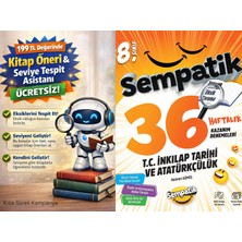 Ünlüler Karması Lgs Sempatik 36 Haftalık Inkılap Deneme + 199 Tl Seviye Tespit ve Kitap Öneri Asistanı Hediye (Yeni Baskı)