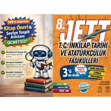 Ünlüler Karması Lgs Jett Inkılap Fasikül   + 199 Tl Seviye Tespit ve Kitap Öneri Asistanı Hediye (Yeni Baskı)