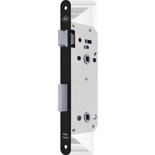 Nobel Sessiz Gömme Kilit Siyah 40X23 mm Oval Wc