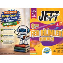 Ünlüler Karması Lgs Jett Fen Bilimleri Branş Deneme + 199 Tl Seviye Tespit ve Kitap Öneri Asistanı Hediye (Yeni Baskı)