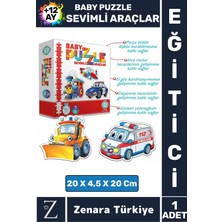 Feyza Design Bebek Gelişim Görsel Algı ve Düşünme Becerileri Eğitici Puzzle