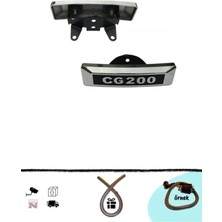 GMS Cg Çita CG200 Ön Amblem (+Buji Kablo Kılıfı)