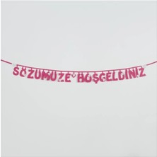 Aesco Sözümüze Hoşgeldiniz Keçe Yazı