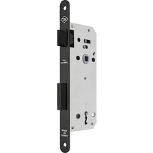 Nobel Sessiz Gömme Kilit Oda Siyah 40X23 mm Oval