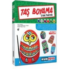 Feyza Design Taş Boyama Eğlenceli Beceri Oyunu - Çocuklar Için Eğlence