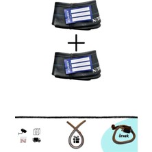 Bonsun Cup-Sfc 17-17 Ince Iç Lastik Seti 2.00-17 (1.50 Lastik Için) (+Buji Kablo Kılıfı)