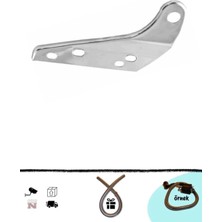 NCR Cg Çita Egzoz Bağlantı Demiri Nikel (+Buji Kablosu Için Nikel Kılıf)