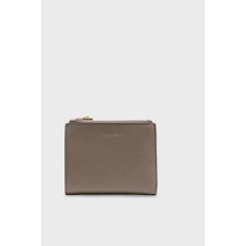 Calvin Klein Logolu Fermuarlı Cüzdan LV04F1135GVFU Bayan Cüzdan LV04F1135G Vfu
