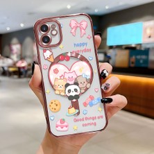 Ucuc iPhone 11 Uyumlu Şeffaf Arka Yüzeyli Manyetik Darbeye Dayanıklı Silikon Kılıf