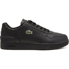 Lacoste T-Clip Suj Unisex Sneaker Günlük Spor Ayakkabı Siyah