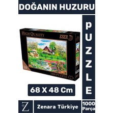 Feyza Design Eğlenceli Çocuk Puzzle 1000 Parça Görsel Temalı Eğitim Oyunu