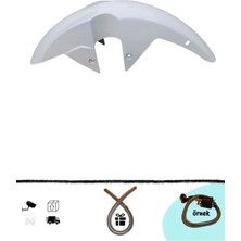 GMS Kuba Xcg - Razore Beyaz Ön Çamurluk