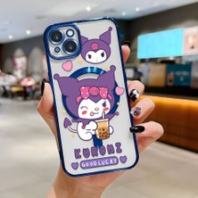 Ucuc iPhone 15 Plus Uyumlu Şeffaf Arka Yüzeyli Manyetik Darbeye Dayanıklı Silikon Kılıf