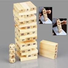 Feyza Design 54 Parça Denge ve Beceri Oyunu Çocuklar Için Eğlenceli Aktivite