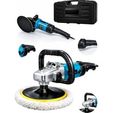 Moonshop Bakır Sargı Devir Ayarlı Polisaj Makinesi 2000 Watt 180MM