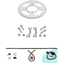 NCR Cg Çelik Jant Uyumlu Arka Dişli 38T + Dişli Vida Seti (+Buji Kablo Kılıfı)