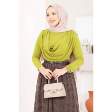 Ozk Degaje Dökümlü Sandy Body Yağ Yeşil