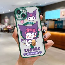 Ucuc iPhone 14 Uyumlu Şeffaf Arka Yüzeyli Manyetik Darbeye Dayanıklı Silikon Kılıf