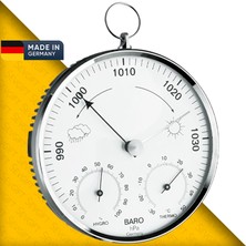 Sevgift Tfa 20.3006.42 Mekanik Hava Istasyonu | Analog Barometre | Basınç, Sıcaklık ve Nem Ölçer