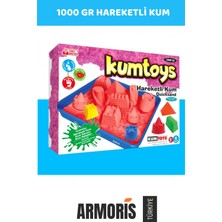 Feyza Design Eğlenceli ve Hareketli Sihirli Kum - Kolay Şekil Alma Özelliği