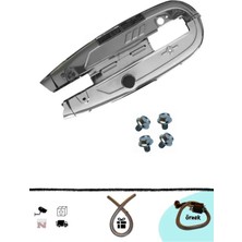 Rbk Cup Nikel Zincir Muhafaza Alt Üst Takım ve Vida Seti (Buji Kablosu Için Kılıf)