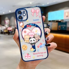 Ucuc iPhone 11 Uyumlu Şeffaf Arka Yüzeyli Manyetik Darbeye Dayanıklı Silikon Kılıf