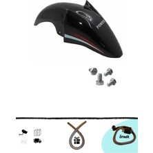 GMS Cg Siyah Power Ön Çamurluk 4 Ad. Vida (Kalın Lastik Için) (+Buji Kablo Kılıfı Hdy)