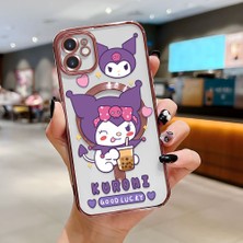 Ucuc iPhone 11 Uyumlu Şeffaf Arka Yüzeyli Manyetik Darbeye Dayanıklı Silikon Kılıf