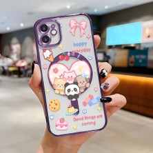 Ucuc iPhone 11 Uyumlu Şeffaf Arka Yüzeyli Manyetik Darbeye Dayanıklı Silikon Kılıf