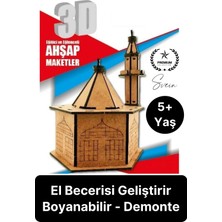 Feyza Design 3D Minyatür Ahşap Maket - Eğitici ve Oyun Hobi Seti