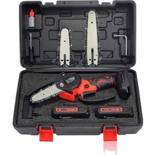 Moonshop 128VF Bakır Çift Çift Batarya Şarjlı Ağaç Kesme ve Dal Budama Makinesi Yeni Seri Extra Güçlü