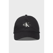 Calvin Klein % 100 Pamuk Logolu Şapka LV04K5027GUB1 Bayan Şapka LV04K5027G Ub1
