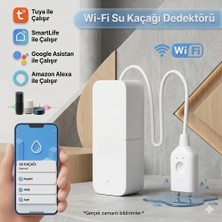 Tuyam smart Wifi Destekli Akıllı Kaçak Su Sensörü + 2 Pil