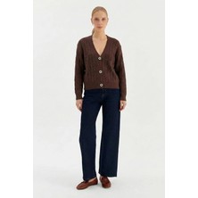 Nish&Chic Şaç Örgü Hırka