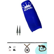 GMS Cg Cup Mavi King Koltuk Kılıfı+2 Adet Sivri Vida (+Buji Kablo Kılıfı)
