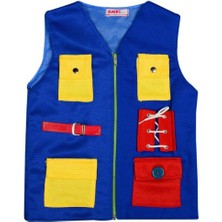 Feyza Design Çocuklar Için Montessori Beceri Önlüğü Eğitici Oyuncak