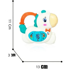 Feyza Design Işıklı ve Müzikli At Bebek Piyanosu Çocuk Aktivite Oyuncağı