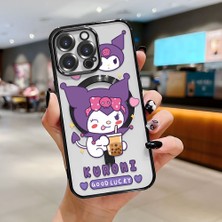 Ucuc iPhone 15 Pro Max Uyumlu Şeffaf Arka Yüzeyli Manyetik Darbeye Dayanıklı Silikon Kılıf