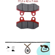 Rbk Cg-Cup Ön Disk Fren Balatası Takım Kulaksız (Buji Kablo Kılıfı Hdiye)