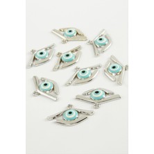 Aesco Göz Tek Kulplu Mineli Bileklik ve Kolye Ucu Aparatı 1 Adet