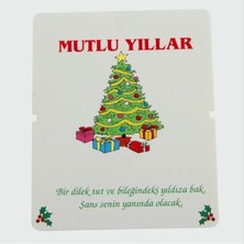 Aesco Mutlu Yıllar Bileklik Kartı 200 Adet