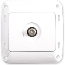 Aesco Mey Ithalat® Günsan Fantasy Tv Uydu Sat Prizi Tekli Beyaz Renk